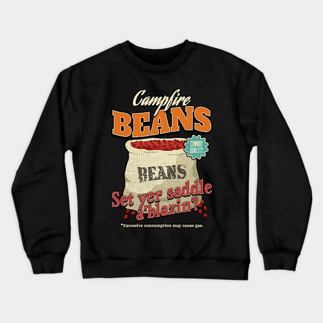 Blazing Beans Crewneck Sweatshirt by robotrobotROBOT